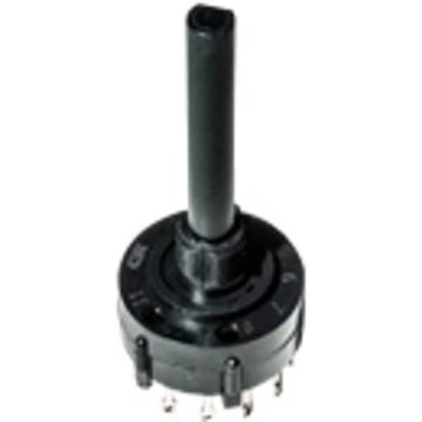 Rotary Switch, 9 Positions, Sp9T, Latched, 0.35A, 125Vdc, Solder Terminal, Flat Type Actuator, , C&K Components, Mfr#: A10903RNCQE